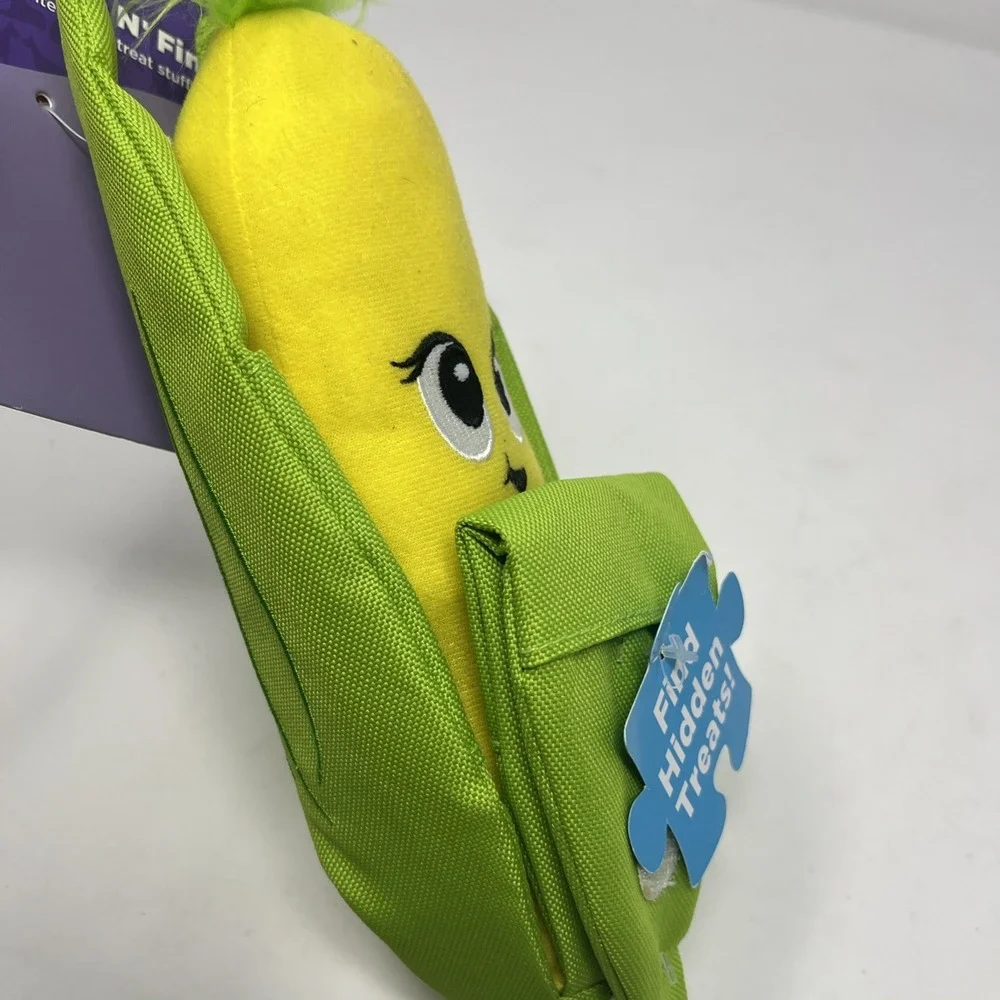 Dog Enrichment Ear of Corn Toy, Hide N' Find, Outward Hound by Nina Ottosson-NEW